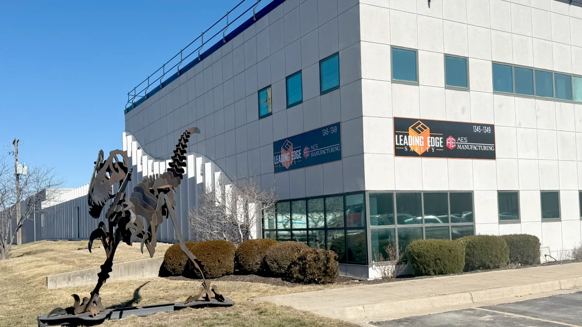 AES Manufacturing and Leading Edge Safety facility on Taney Street
